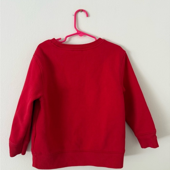 Old Navy Kids Vintage 1994 Reissue Bold Red Logo Crewneck Sweatshirt NWOT Sz 4T - Picture 8 of 9